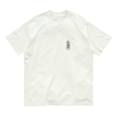 サクヤン（タイ伝統の刺青）　ヤント・ルーシー（ワンポイント） Organic Cotton T-Shirt