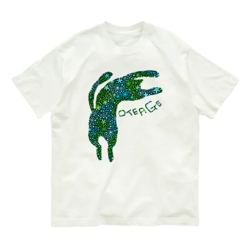 お手上げネコ Organic Cotton T-Shirt