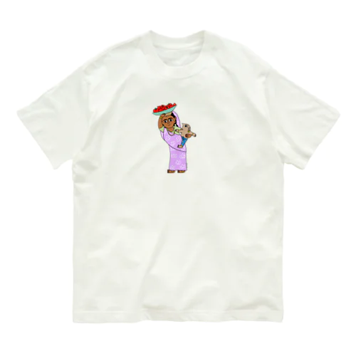 母ちゃん オーガニックコットンTシャツ