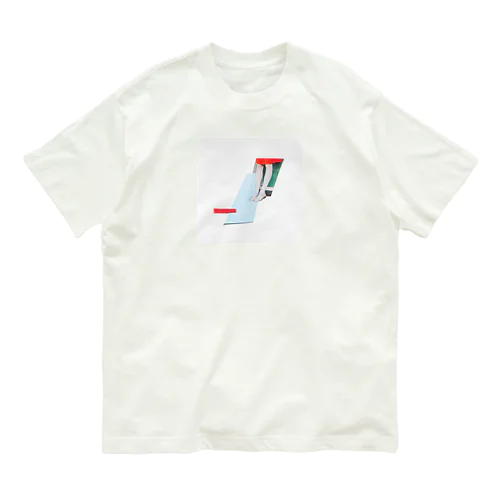 Red step オーガニックコットンTシャツ