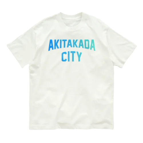 安芸高田市 AKITAKADA CITY オーガニックコットンTシャツ