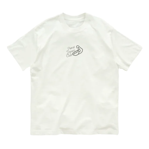 Pierogi Fitness Club ロゴC Organic Cotton T-Shirt