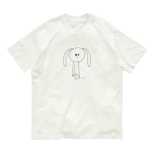 うさぎみたいな生きものぐっず オーガニックコットンTシャツ