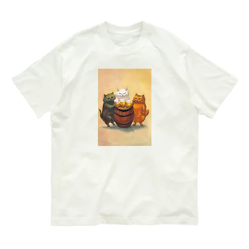 ビールで乾杯 Organic Cotton T-Shirt