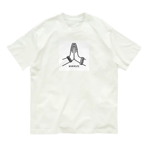 魂のナマステ Organic Cotton T-Shirt