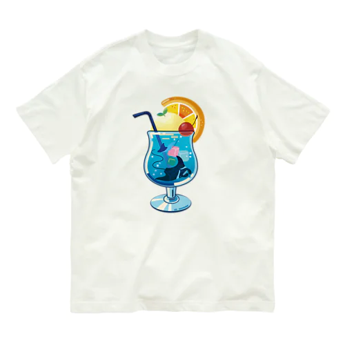 トロピカル·マンタソーダ Organic Cotton T-Shirt