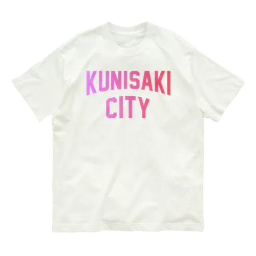 国東市 KUNISAKI CITY Organic Cotton T-Shirt