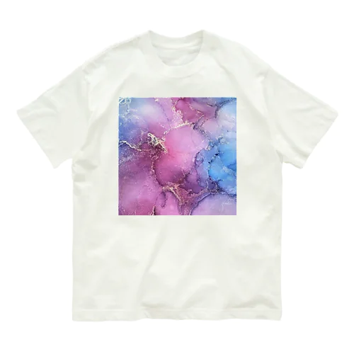 インクアート ワイン系 Organic Cotton T-Shirt