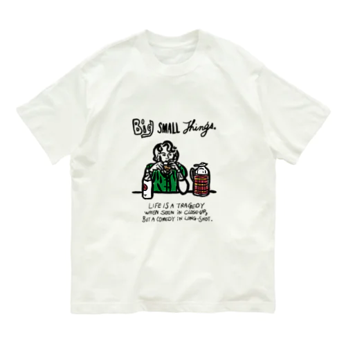 BIG little things オーガニックコットンTシャツ