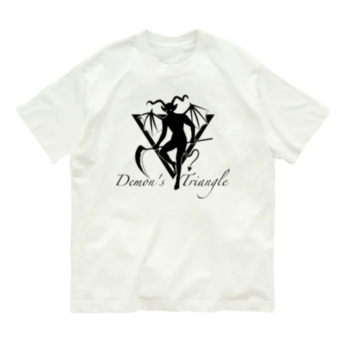 DEMON'S TRIANGLE オーガニックコットンTシャツ