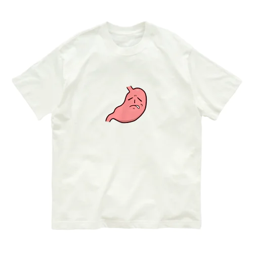 何か言いたげな胃 Organic Cotton T-Shirt