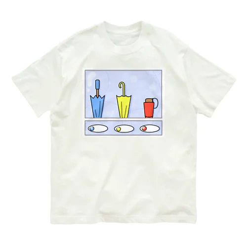 傘の自動販売機 Organic Cotton T-Shirt
