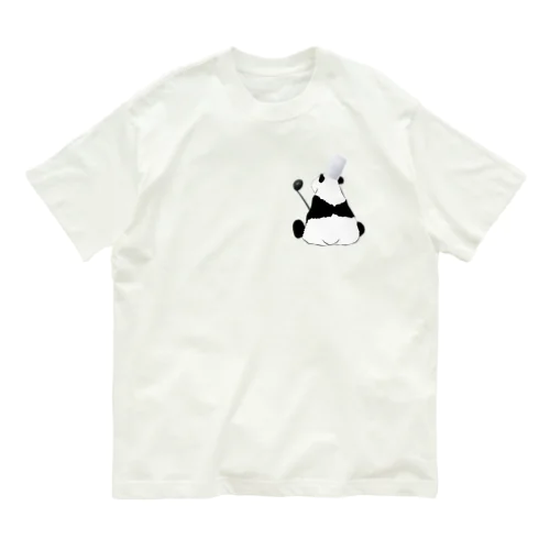 シェフなパンダ Organic Cotton T-Shirt