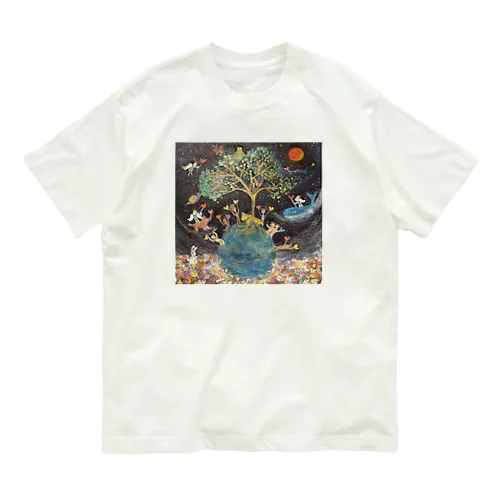 青い星の仲間たち Organic Cotton T-Shirt