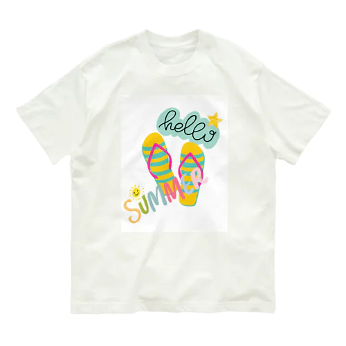 Hello SUMMER Organic Cotton T-Shirt