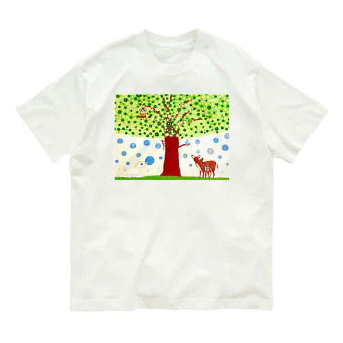希望の木　-壁紙用- オーガニックコットンTシャツ