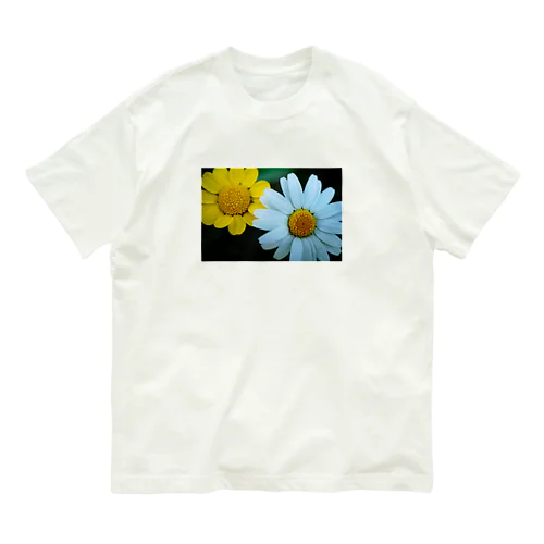 花のサングラス オーガニックコットンTシャツ