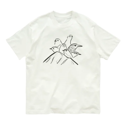 山においでよ～無言の圧力～ Organic Cotton T-Shirt