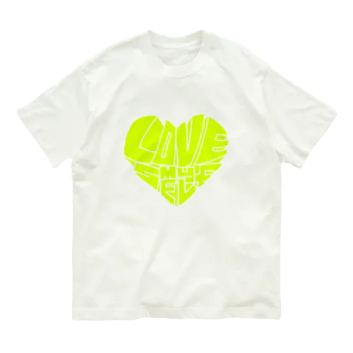 LOVE my SELF (lg) オーガニックコットンTシャツ