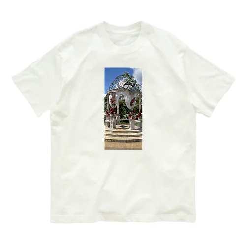 薔薇のベンチ Organic Cotton T-Shirt