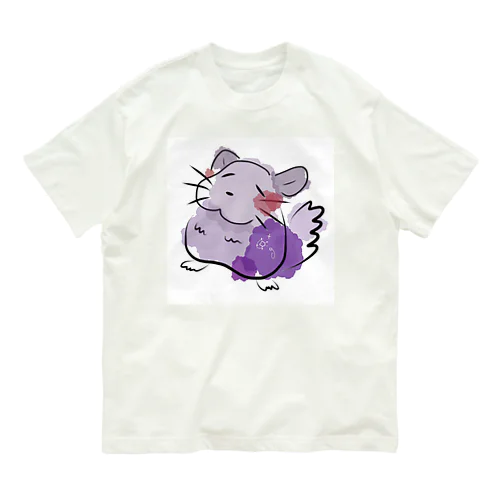 ❤︎ チンチラ ❤︎ ちゃん ❤︎ オーガニックコットンTシャツ