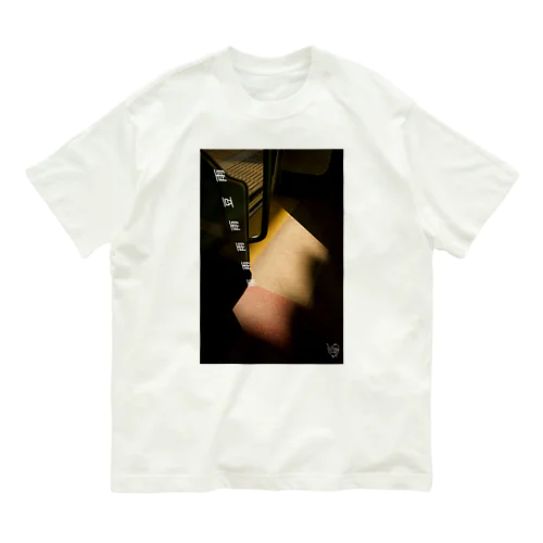 雨、雨時々豆 Organic Cotton T-Shirt