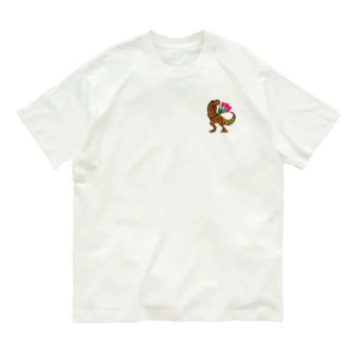 おしゃれザウルス オーガニックコットンTシャツ