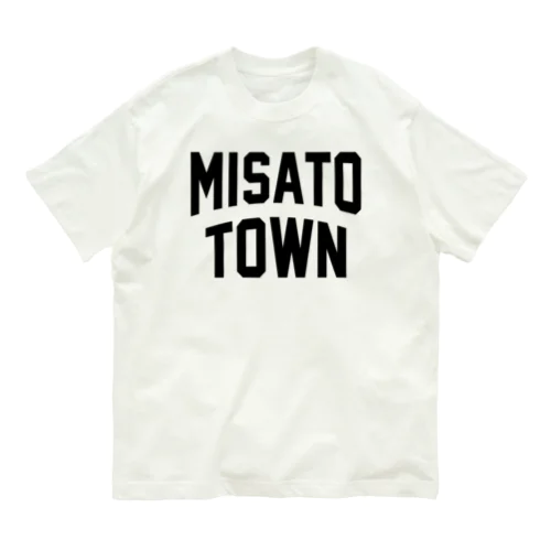 美里町 MISATO TOWN オーガニックコットンTシャツ