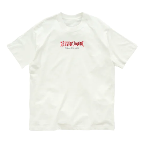 ルサンチマン オーガニックコットンTシャツ