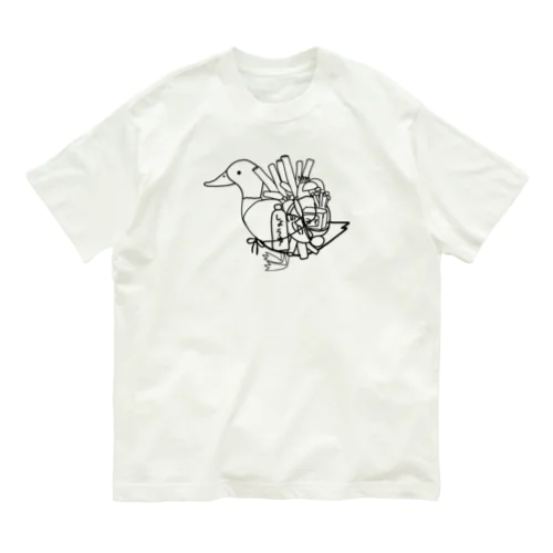 カモネギちゃん オーガニックコットンTシャツ