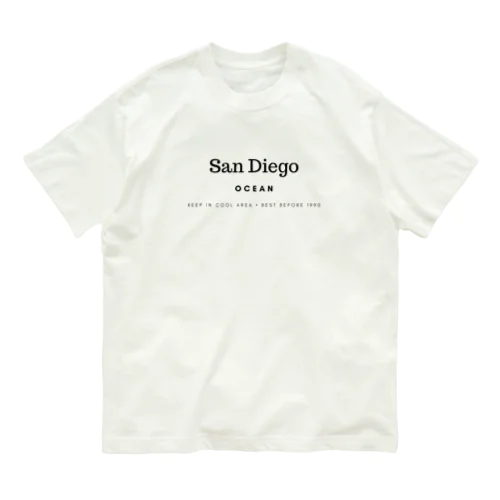 サンディエゴスタイル オーガニックコットンTシャツ