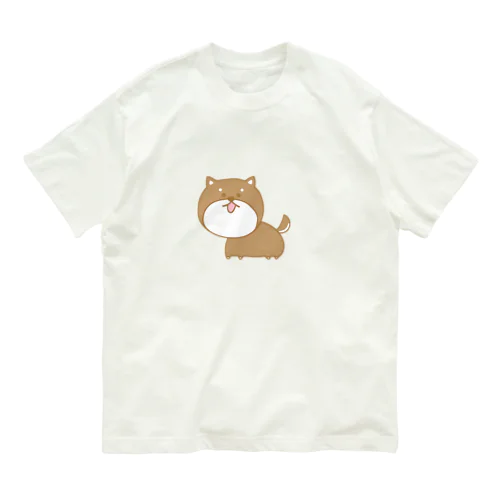 しばいぬさん オーガニックコットンTシャツ