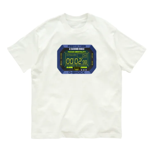 G-SHOCKと見せかけて3秒ルールの時計 Organic Cotton T-Shirt