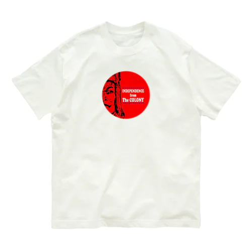 iIndependence from the colony オーガニックコットンTシャツ