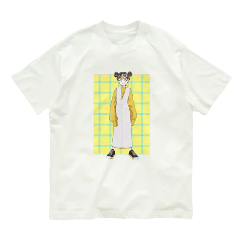 春(YELLOW) オーガニックコットンTシャツ