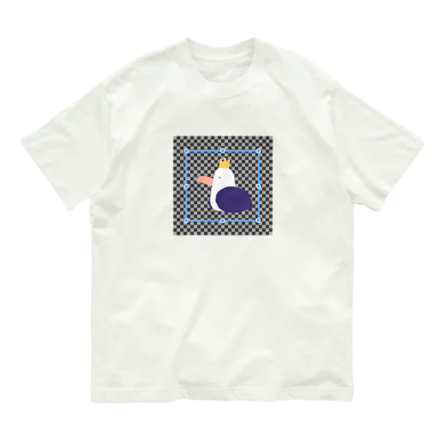 トリミング オーガニックコットンTシャツ