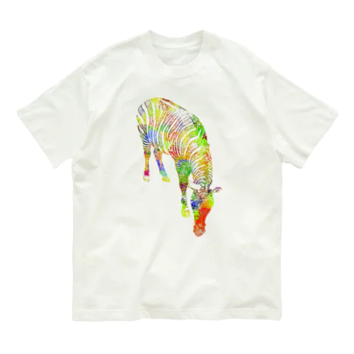 zebra オーガニックコットンTシャツ