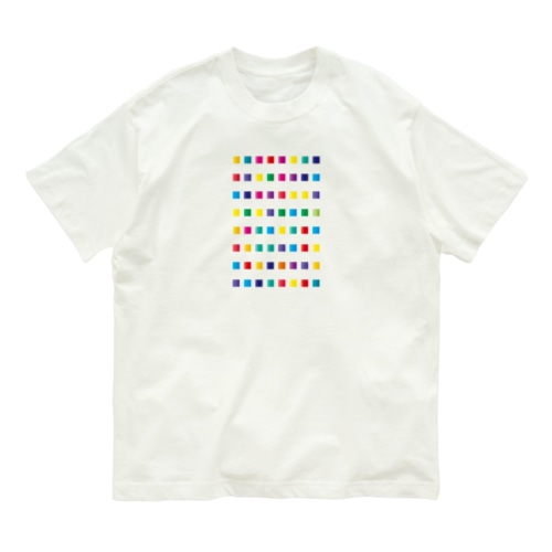 アートなカラーチャート Organic Cotton T-Shirt