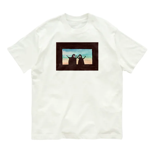 カオナシゴリラ Organic Cotton T-Shirt