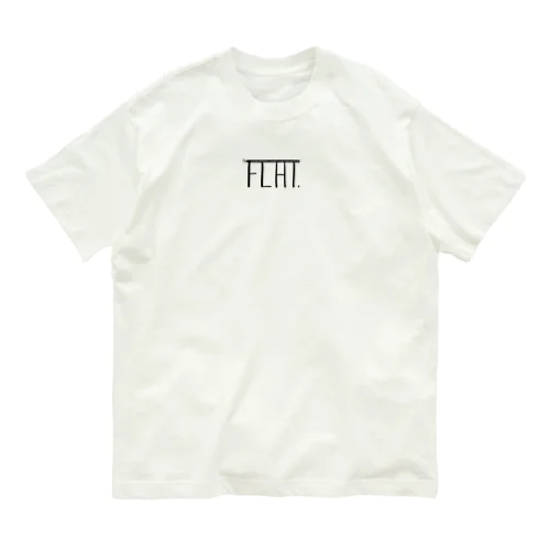 BE FLAT. Organic Cotton T-Shirt