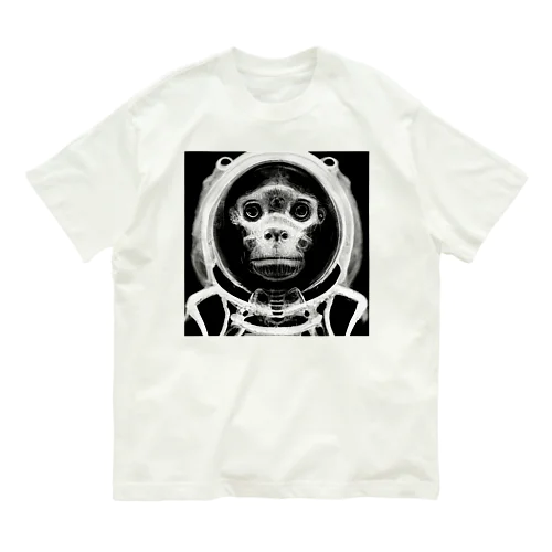 Space Monkey #2 オーガニックコットンTシャツ