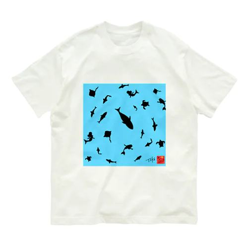 魚影 オーガニックコットンTシャツ