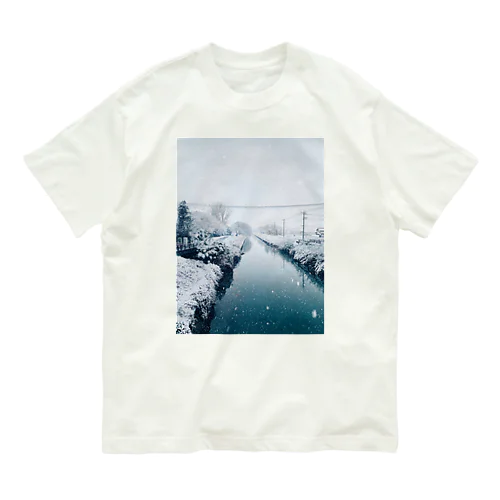 冬の景色1 Organic Cotton T-Shirt