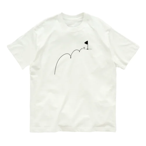 ホールインワン　ゴルフTシャツ Organic Cotton T-Shirt