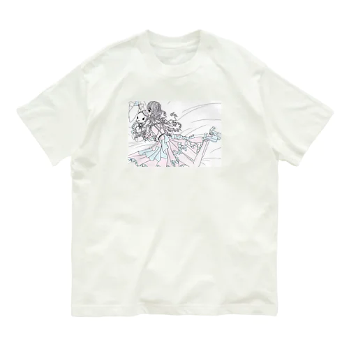 Mode-lolita_pink オーガニックコットンTシャツ