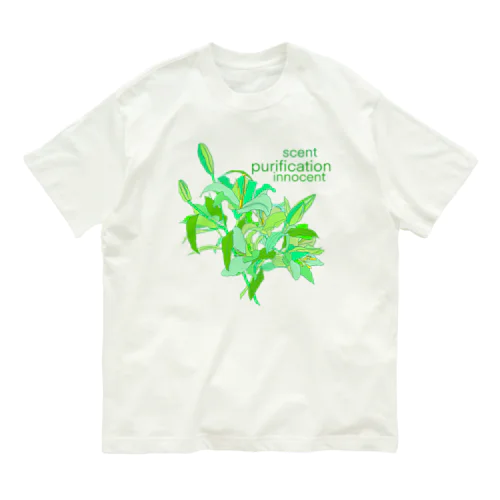 百合 Organic Cotton T-Shirt