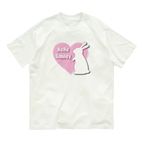 Lapin Heart オーガニックコットンTシャツ