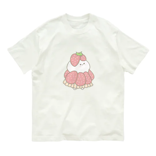 いちごタルトのタルトちゃん🍓 Organic Cotton T-Shirt