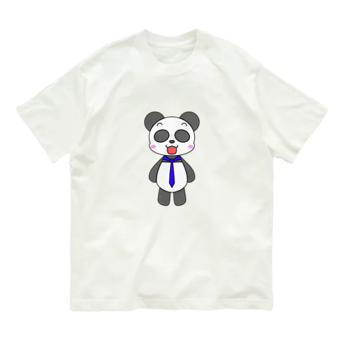 新入社員パンダ Organic Cotton T-Shirt