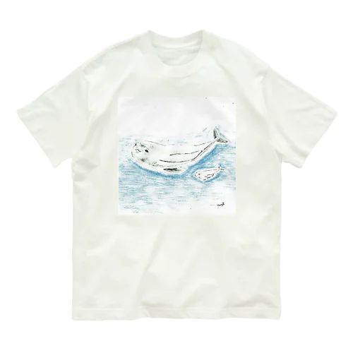 いのちが還る場所(square) Organic Cotton T-Shirt